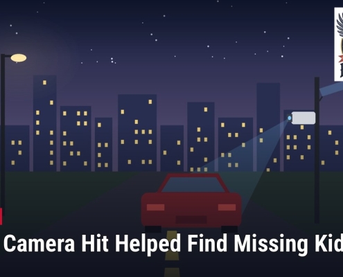 Fostoria News Night cityscape with a red car and city lights for Fostoria Free Press.